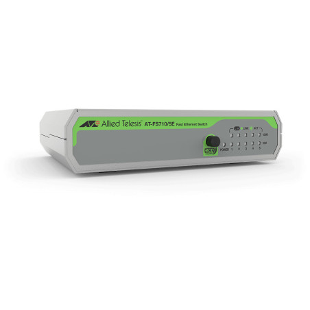 Allied Telesis FS710 5E Non gestito Fast Ethernet (10 100) Verde, Grigio