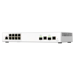 QNAP QSW-M2108-2C switch di rete Gestito L2 2.5G Ethernet (100 1000 2500) Grigio, Bianco