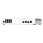 QNAP QSW-M2108-2C switch di rete Gestito L2 2.5G Ethernet (100/1000/2500) Grigio, Bianco