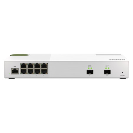 QNAP QSW-M2108-2S switch di rete Gestito L2 2.5G Ethernet (100 1000 2500) Grigio