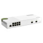 QNAP QSW-M2108-2S switch di rete Gestito L2 2.5G Ethernet (100/1000/2500) Grigio