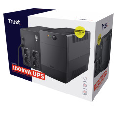 Trust Paxxon gruppo di continuità (UPS) 1 kVA 600 W 4 presa(e) AC