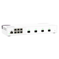 QNAP QSW-M2106-4S switch di rete Gestito L2 2.5G Ethernet (100/1000/2500) Bianco