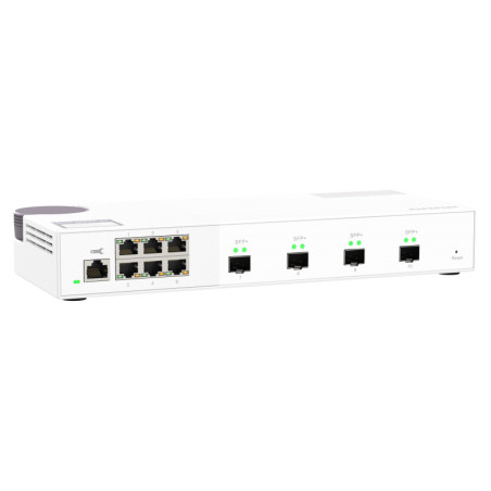 QNAP QSW-M2106-4S switch di rete Gestito L2 2.5G Ethernet (100/1000/2500) Bianco