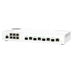 QNAP QSW-M2106-4C switch di rete Gestito L2 2.5G Ethernet (100 1000 2500) Bianco