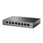 TP-Link TL-SG108PE Gestito L2 Gigabit Ethernet (10/100/1000) Supporto Power over Ethernet (PoE) Nero