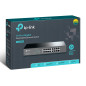 TP-Link TL-SG1016D Non gestito Gigabit Ethernet (10/100/1000) Nero