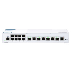 QNAP QSW-M408-4C switch di rete Gestito L2 Gigabit Ethernet (10 100 1000) Bianco