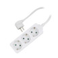 Ewent EW3958 prolunghe e multiple 1,5 m 3 presa(e) AC Interno Bianco