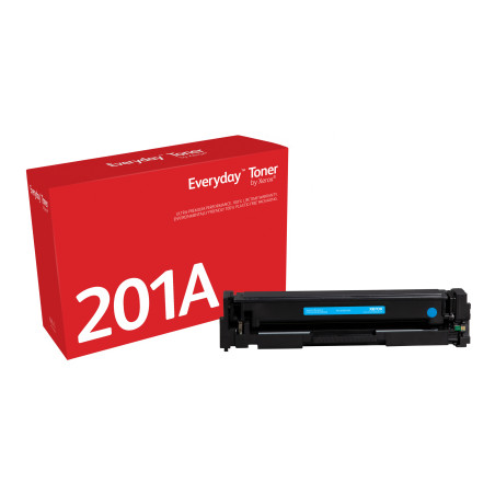 Everyday Toner ™ di Xerox Ciano compatibile con HP 201A (CF401A  CRG-045C), Capacità standard