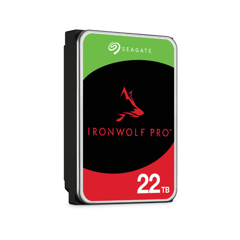 Seagate IronWolf Pro ST22000NT001 disco rigido interno 22 TB 7200 Giri/min 512 MB 3.5" Serial ATA III