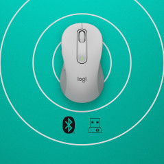 Logitech Signature M650 mouse Ufficio Mano destra RF senza fili + Bluetooth Ottico 4000 DPI