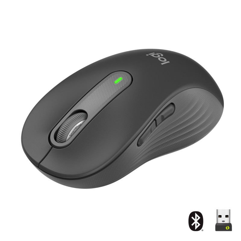 Logitech Signature M650 mouse Ufficio Mano destra RF senza fili + Bluetooth Ottico 4000 DPI