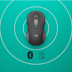 Logitech Signature M650 mouse Ufficio Mano destra RF senza fili + Bluetooth Ottico 4000 DPI