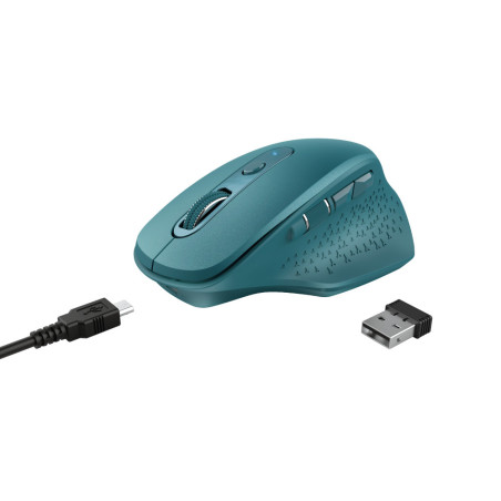 Trust Ozaa mouse Ufficio Mano destra RF Wireless Ottico 2400 DPI