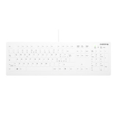 CHERRY AK-C8112 tastiera Medico USB QWERTY Italiano Bianco