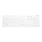 CHERRY AK-C8112 tastiera Medico USB AZERTY Belga Bianco