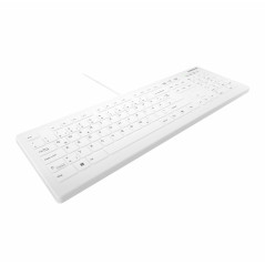 CHERRY AK-C8112 tastiera Medico USB QWERTY Svizzere Bianco