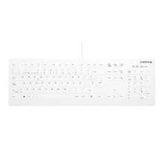 CHERRY AK-C8112 tastiera Medico USB QWERTY Spagnolo Bianco