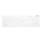 CHERRY AK-C8112 tastiera Medico USB QWERTY Italiano Bianco