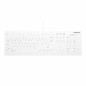 CHERRY AK-C8112 tastiera Medico USB QWERTZ Tedesco Bianco