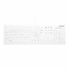 CHERRY AK-C8112 tastiera Medico USB QWERTZ Svizzere Bianco