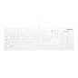 CHERRY AK-C8112 tastiera Medico USB QWERTY Spagnolo Bianco