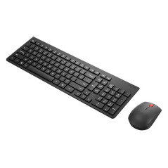 Lenovo 4X31N50745 tastiera Mouse incluso Casa/ufficio RF Wireless QWERTY Inglese UK Nero