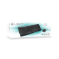 Logitech Wireless Combo MK270 tastiera Mouse incluso Casa USB QWERTZ Tedesco Nero