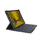 Logitech Universal Folio with integrated keyboard for 9-10 inch tablets QWERTZ Svizzere Bluetooth Nero