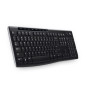 Logitech Wireless Keyboard K270 tastiera Universale RF Wireless QWERTZ Ceco Nero