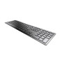 CHERRY KW 9100 SLIM tastiera Universale RF senza fili + Bluetooth QWERTY Inglese UK Nero