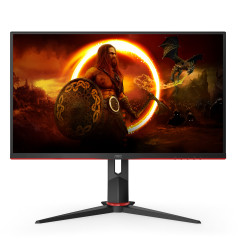 AOC G2 Q27G2U BK Monitor PC 68,6 cm (27") 2560 x 1440 Pixel Quad HD LED Nero, Rosso