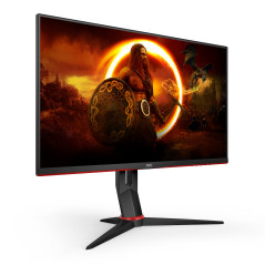 AOC G2 Q27G2U BK Monitor PC 68,6 cm (27") 2560 x 1440 Pixel Quad HD LED Nero, Rosso