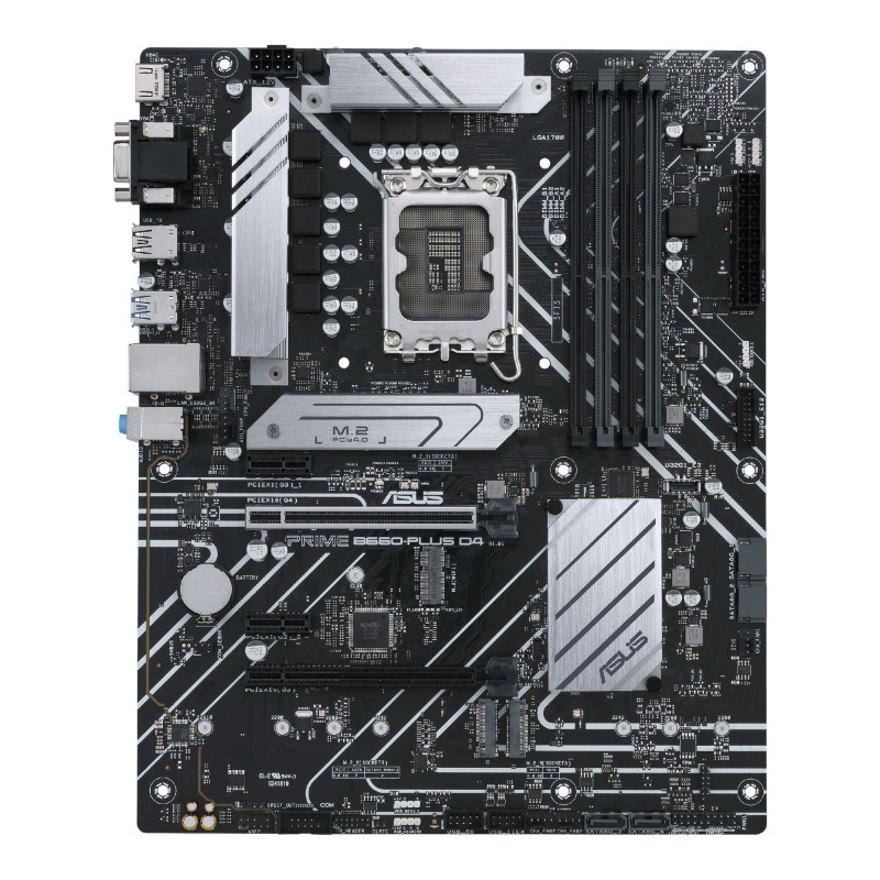 ASUS PRIME B660-PLUS D4 Intel B660 LGA 1700 ATX