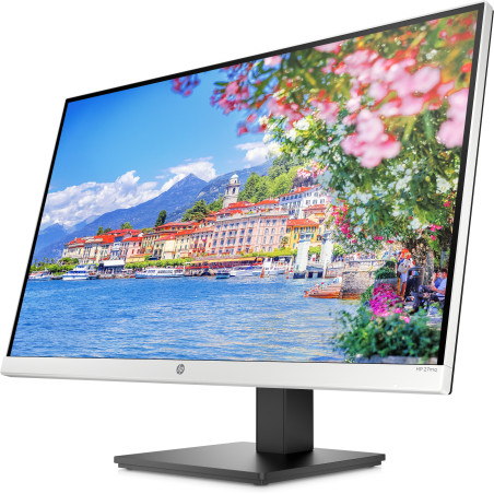 HP 27mq Monitor PC 68,6 cm (27") 2560 x 1440 Pixel Quad HD LED Nero, Argento