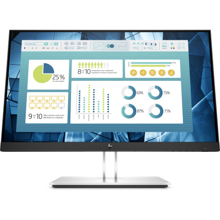 HP E-Series E22 G4 Monitor PC 54,6 cm (21.5") 1920 x 1080 Pixel Full HD LCD Nero, Argento