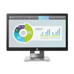 HP EliteDisplay E202 Monitor PC 50,8 cm (20") 1600 x 900 Pixel HD+ LED Nero, Argento