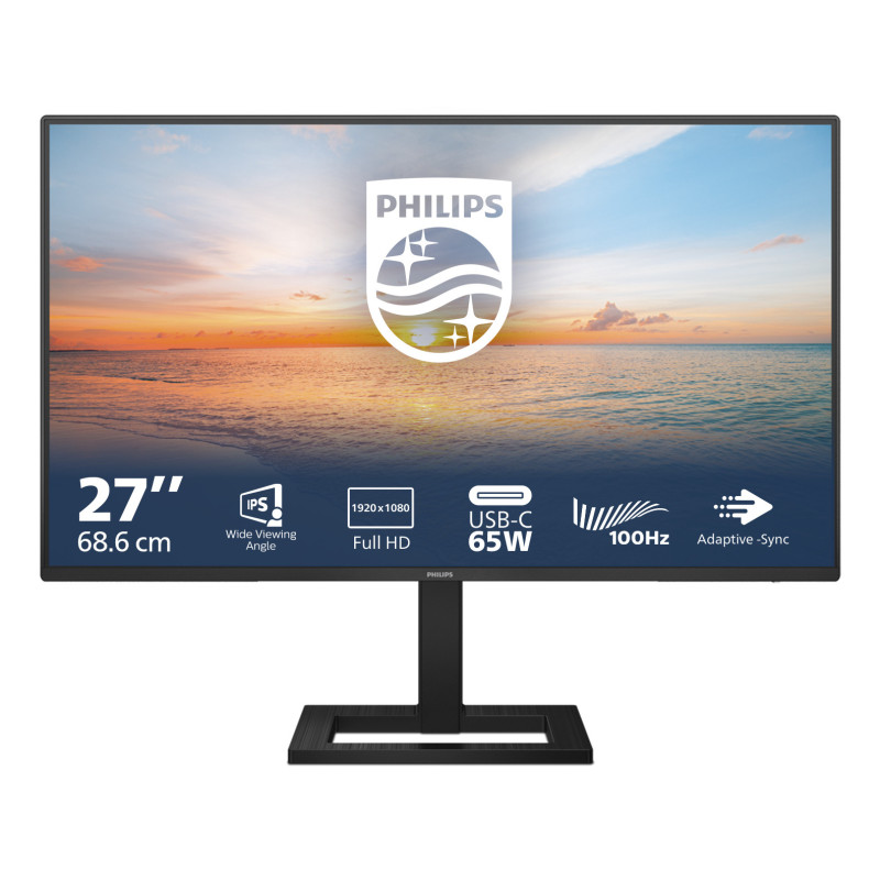 Philips Serie 1000 27E1N1300AE/00 LED display 68,6 cm (27") 1920 x 1080 Pixel Full HD LCD Nero