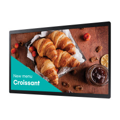 Samsung QB24C Pannello piatto per segnaletica digitale 61 cm (24") LED Wi-Fi 250 cd/m² Full HD Nero Processore integrato Tizen