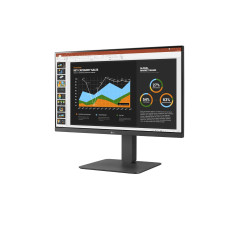 LG 24BR750C-C Monitor PC 60,5 cm (23.8") 1920 x 1080 Pixel Full HD LED Grigio