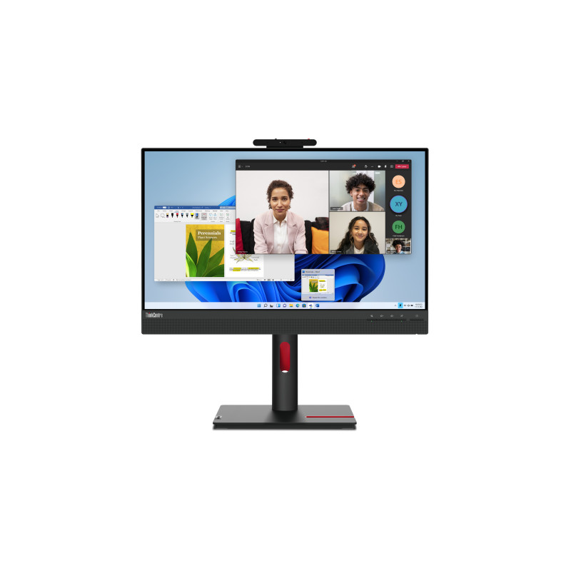 Lenovo ThinkCentre Tiny-In-One 24 LED display 60,5 cm (23.8") 1920 x 1080 Pixel Full HD Touch screen Nero