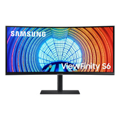 Samsung Monitor HRM ViewFinity S6 - S65UA da 34" WQHD Curvo