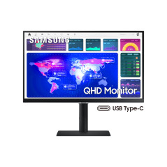 Samsung S60UA Monitor PC 61 cm (24") 2560 x 1440 Pixel Quad HD LCD Nero