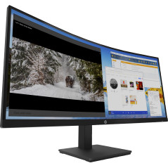 HP M34d WQHD Curved Monitor