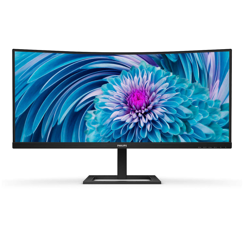 Philips E Line 346E2CUAE/00 Monitor PC 86,4 cm (34") 3440 x 1440 Pixel Wide Quad HD+ LCD Nero