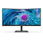 Philips E Line 346E2CUAE/00 Monitor PC 86,4 cm (34") 3440 x 1440 Pixel Wide Quad HD+ LCD Nero