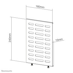 Neomounts Supporto per PC Mediabox