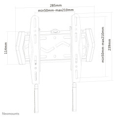 Neomounts Supporto a parete per TV