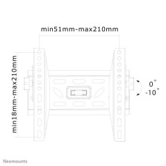 Neomounts Supporto a parete per TV